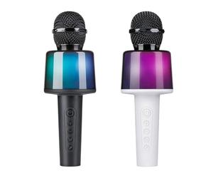 Grundig Anello luminoso per selfie, 25,4 cm, con treppiede e supporto per cellulare, 120 LED, per video e selfie, collo flessibile, connessione USB