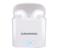 Grundig Auricolari Bluetooth - Cuffie Wireless 400mAh - Auricolari Senza Filo con 2 ore di riproduzione - Auricolari per Chiamate in Vivavoce - Incl. Custodia di Ricarica Cavo di Ricarica USB-C