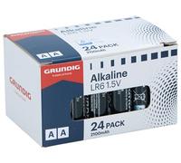 Grundig Batterie AA - Batterie alcaline 1,2 V 2100 mAh - 24 pezzi AA per telecomandi, giocattoli, orologi da parete - non ricaricabili