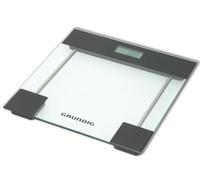 Grundig Bilancia digitale da bagno - Bilancia pesapersone - Vetro temperato - Max. 180 kg - Kilos, Pounds, Stones - Include 2 X AAA