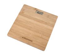 Grundig Bilancia pesapersone - Bilancia digitale in bambù - Max. 180 kg - Bilanc