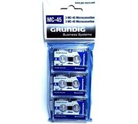 GRUNDIG Cassetta per dettatura, Micro, MC-45, 2 x 22,5 min (3 pezzi), riceverete 1 confezione da 3 pezzi