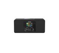Grundig DTR 6100 2.1 DAB+ Web B All-In-One radio Internet e digitale, FM 2.1 radio con subwoofer, 28 W RMS, USB, Spotify Connect, funzione allarme, automatico addormentato, display a colori, nero