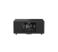 Grundig DTR 7100 All-In-One Radio Internet e Digitale DAB+, FM 2.1 Radio con Subwoofer, 42 W RMS, CD Drive, USB, Spotify Connect, Allarme, Automatico di addormentamento, Display a colori, Nero