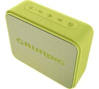 GRUNDIG GBT Jam+ Lime Altoparlante Bluetooth, Soundbox, 3,5 W RMS, Bluetooth 5.0, portata fino a 30 m, fino a 30 ore di durata della batteria, funzione power bank e vivavoce, impermeabile IPX7, verde