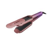 GRUNDIG HS 8331 BotanikaTwist 2 in 1 Hair Styler, piastre rotanti per lisciare e styling, tempo di riscaldamento rapido, regolabile da 150 °C a 210 °C, rivestimento in ceramica con olio di argan, rosa