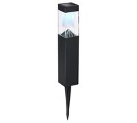 Grundig Illuminazione da giardino solare 1 pezzo - Lampada da giardino a energia solare - Lampada solare - Torce da giardino - Luci LED per esterni - Nero
