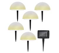 GRUNDIG Lampada solare da giardino - Faretto LED per esterni - Illuminazione solare Rgb e bianco caldo - senza fili IP44