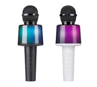 Grundig Microfono Bluetooth con altoparlante - Microfono Wireless Karaoke per bambini e adulti - Funzione selfie - USB-C - Modalità Duetto - Modello 43426