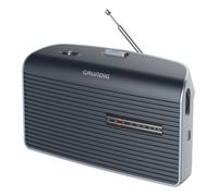 Grundig Music 60X Radio Portatile Analogica Nera - Nouvo