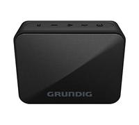 Grundig Solo+ Black - Altoparlante Bluetooth, Soundbox, potenza 3,5 W, portata 30 metri, più di 20 ore, tempo di riproduzione, Bluetooth 5.3, alloggiamento resistente agli spruzzi d'acqua (IPX5), nero