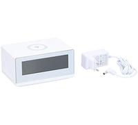grundig Sveglia con caricatore wireless bianco orologio digitale camera da letto