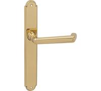 GRUNDMANN 118883 Piastra Lunga Alt Vienna EN 179, UG, MS-POL, Ottone lucidato