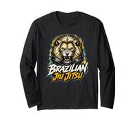 Grunge Brazilian Jiu-Jitsu - Grappling Aggressivo nel BJJ Maglia a Manica