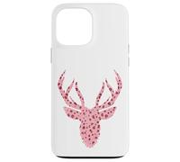 Grunge Natale Renna Leopardo Donne Leopardo Renna Custodia per iPhone 13 Pro Max