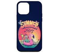 Grunge Summer Vibes Skeleton Flamingo Inflatable E Girl Custodia per iPhone 12 mini