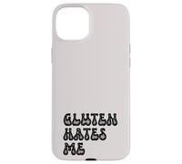 Grunge Vintage Intolleranza Tema Umorismo Il glutine mi odia Custodia per iPhone 15 Plus