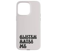 Grunge Vintage Intolleranza Tema Umorismo Il glutine mi odia Custodia per iPhone 15 Pro Max