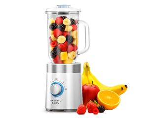 Grunkel BT-Practica 500 W 1 Litre Blender and Stainless Steel Blades