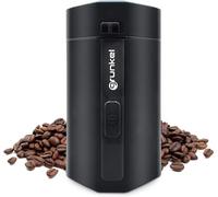 Grunkel Macinacaffè elettrico MO-150R con capacità di 50 g, lame in acciaio inox, adatte per frutta secca e spezie, nero