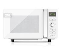 Forno a microonde digitale, 700 W-800 W, 20 L -25 L, senza piastra girevole, 5 livelli di potenza, 8 programmi, display LED, base in vetro fissa (800 W 25 litri)