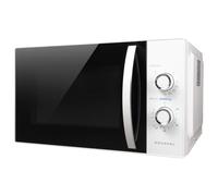 Microonde Grunkel con grill da 800 W e 25 litri di capacità MWG-25MA con 5 livelli di potenza, sbrinamento e piatto da 24,5 cm.
