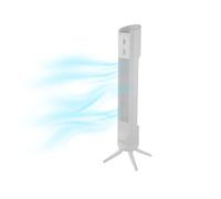 Grunkel Ventilatore a torre TF-324BL con potenza: 45W - 3 velocità - oscillazione 90° e timer 2h silenzioso e ideale per camera o camera da letto (bianco)