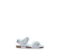 Grunland Aria SB1258 Argento Sandalo Bambina Fibbie BIRK 24