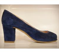 Grunland Bend sc1142 scarpe spuntate tacco medio grosso heel open toe blue