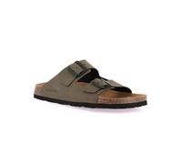 GRUNLAND BOBO CB0812 Oliva Ciabatte Uomo Fasce BIRK 44