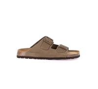 GRUNLAND BOBO CB7005 Oliva Ciabatte Uomo Anatomiche Fibbie 43