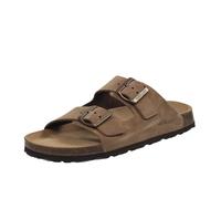 Grunland Bobo - Ciabatte Con Doppia Fibbia Sabbia - Taglia 43 Scarpe Uomo Fascia