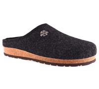 Grunland CB0173 11 Antracite antra Ciabatte Pantofole Tirolesi Uomo Lana Cotta Feltro Invernali (Numeric_40)