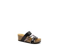 Grunland CB3060 ERSI Ciabatta Donna P. Nero-Multi 36