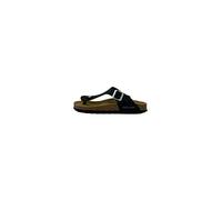 Grunland CC4015 Sara Ciabatta Sandalo in Sughero Naturale Donna (Nero, numeric_42)