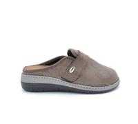 Grunland CE0467 dasa ciabatte in tessuto con plantare TAUPE, 38