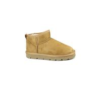 GRUNLAND CHAB PO1849 cuoio donna polacchino stivaletti pelo
