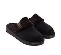Grunland Pantofole Calde In Tessuto Nero - Taglia 39 [25.6cm] Scarpe Donna
