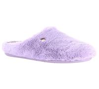 Grunland CI3173 Lilla Violetto Ciabatte Pantofole da Donna Invernali in Peluche Morbide e Calde Suola In Gomma Antiscivolo Flessibile (38)