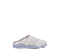 Grunland Ciabatta Basic da Donna in Feltro di Vera Lana CI2618 Beige-Zucca 38