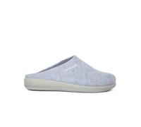 Grunland Ciabatta Basic da Donna in Feltro di Vera Lana CI2618 CERULEO-Cipria 42