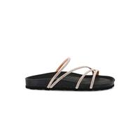 Grunland Ciabatta con Listini di Strass | Sara CB0836 Champagne-Nero 38