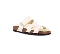 Grunland Ciabatta con Taglio ad H e Fascia Regolabile | ENNY CB0809 Latte 38