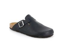 Grünland Shoes Ciabatta da uomo ROBI CB7034 in nabuk ingrassato Blu 40