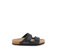 Grunland Ciabatta Donna in Materiale Riciclato | Sara CB9952 Nero-Nero 42