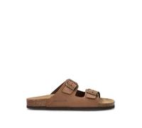 GRUNLAND Ciabatta donna marrone in nabuk 40