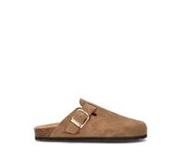 GRUNLAND Ciabatta donna marrone in suede 40