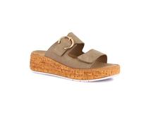 GRUNLAND CIABATTA DONNA P. COLOR CUOIO, SIZE 36 EU CUOIO 36
