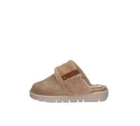 Grunland Pantofole Calde In Tessuto Beige - Taglia 37 [24.2cm] Scarpe Donna