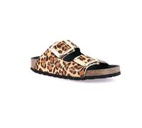 Grunland Ciabatta Doppia Fascia Animalier | ENNY CB1796 Cuoio-Multi 41